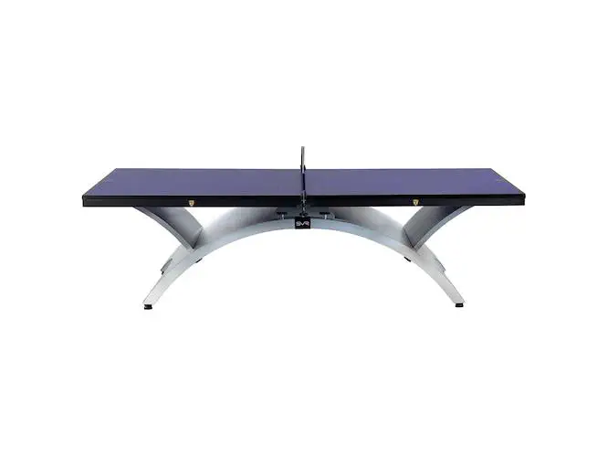 Read more about the Killerspin Revolution Classic SVR: Professional-Grade Performance in a Home-Ready Package Modern silver table tennis table 2022 model indoor