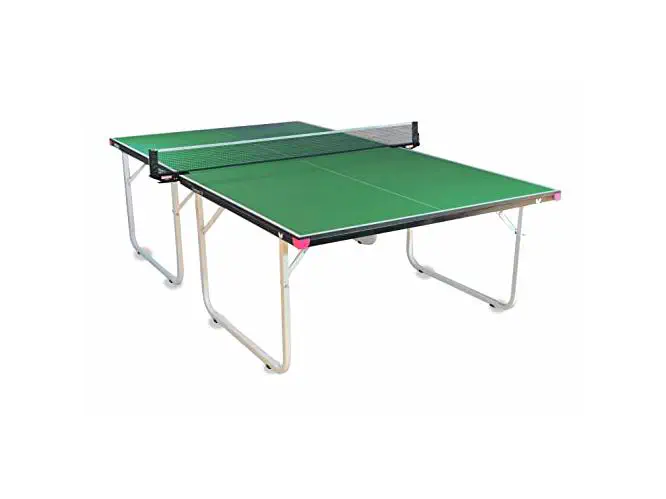 Read more about the Butterfly Compact 16: A Versatile Ping Pong Table for Teens and Families Compact green ping pong table with included net set